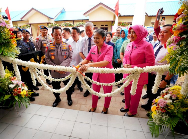 Kapolri Resmikan Pembangunan Asrama Brimob Polda Kalimantan Barat