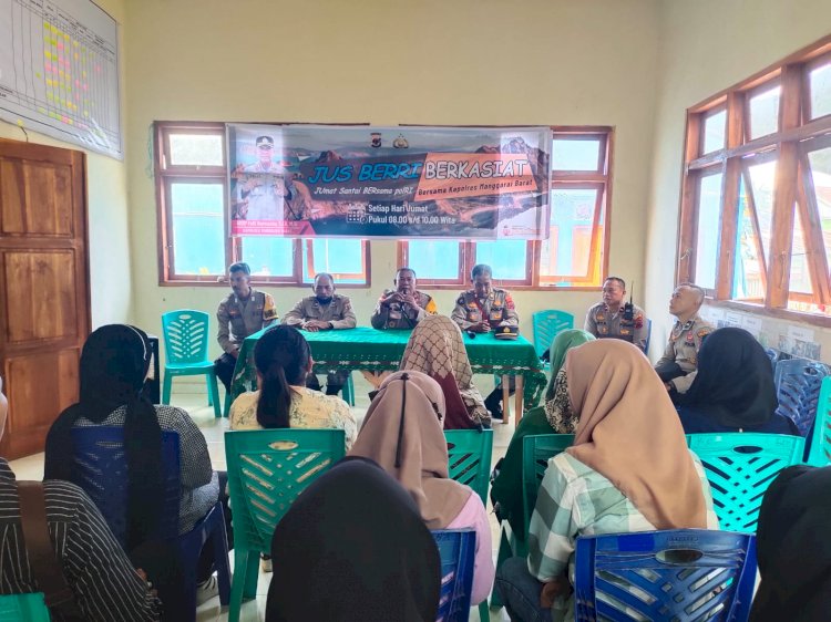 Jumat Curhat, Warga Keluhkan Balap Liar dan Pelajar Bolos Sekolah di Labuan Bajo