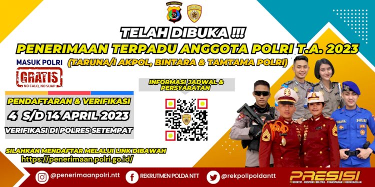 Polres Mabar Buka Pendaftaran Bagi Putra Putri Terbaik Mabar Menjadi Polisi