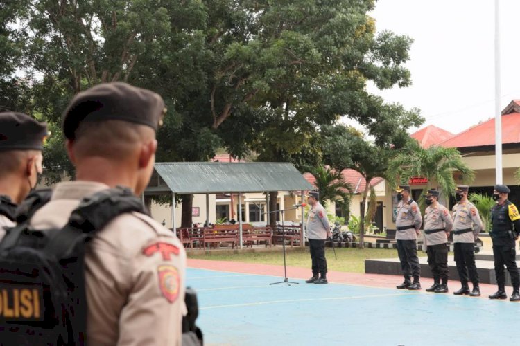 Menyambut Paskah, Polisi Perketat Keamanan Gereja di Labuan Bajo