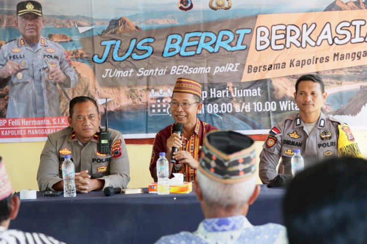 Jumat Curhat, Warga Sernaru Keluhkan Jalan Rusak dan Berlubang