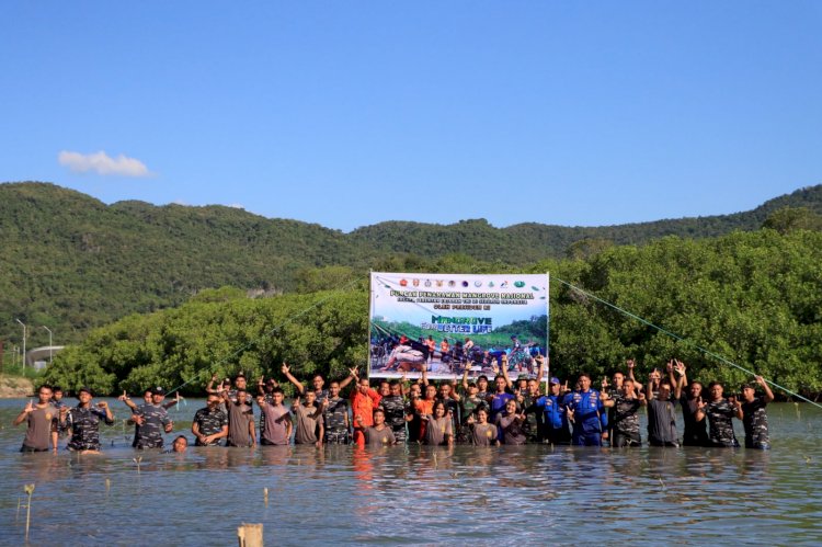 Mangrove For Better Life, TNI-Polri Hijaukan Hutan Mangrove di Labuan Bajo