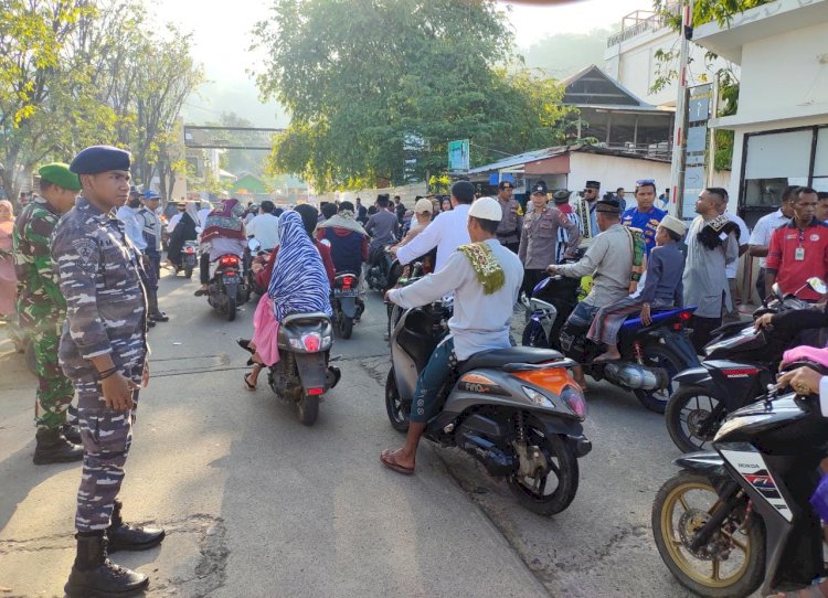 Sinergitas TNI-Polri Amankan Salat Idul Adha di Kota Super Premium