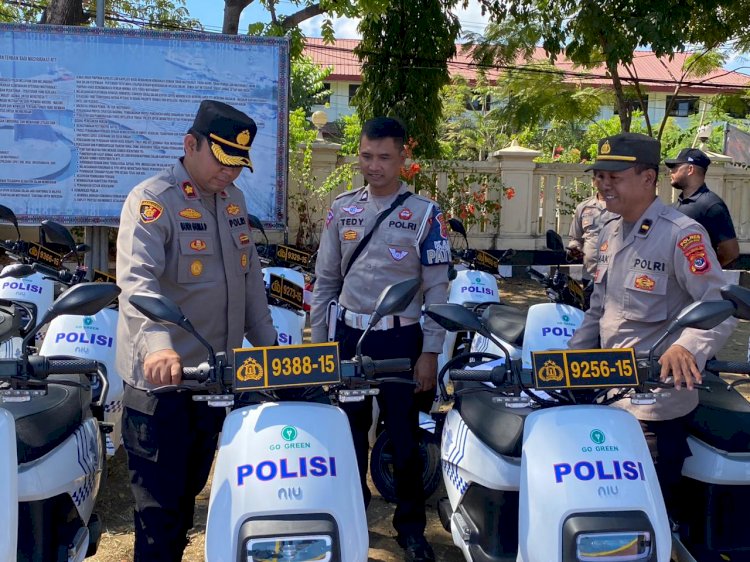 Dukung Tugas Anggota Polri, Wakapolres Mabar Cek Kesiapan Kendaraan Dinas di Labuan Bajo