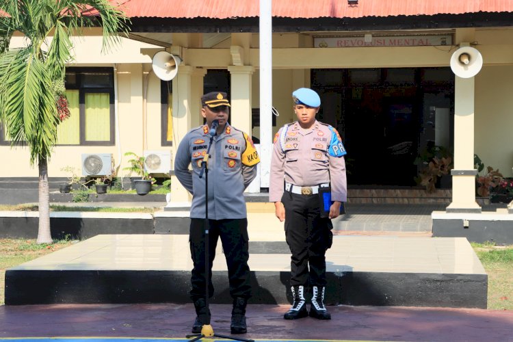 Kapolres Mabar Ingatkan Anggota Jaga Netralitas dan Tingkatkan Cooling System Ditengah Masyarakat