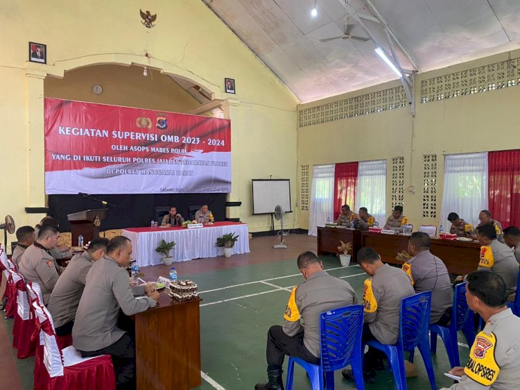 Tim Supervisi Operasi Mantap Brata Sops Polri Kunjungi Polres Mabar