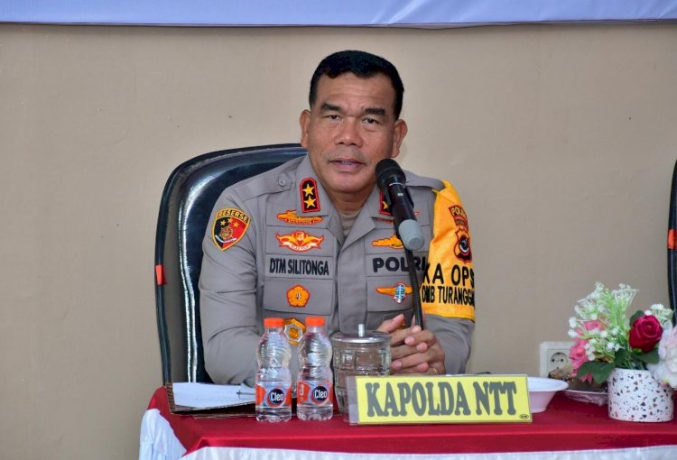 Kapolda NTT Dorong Partisipasi Pemilu dan Perekaman E-KTP di Kabupaten Kupang