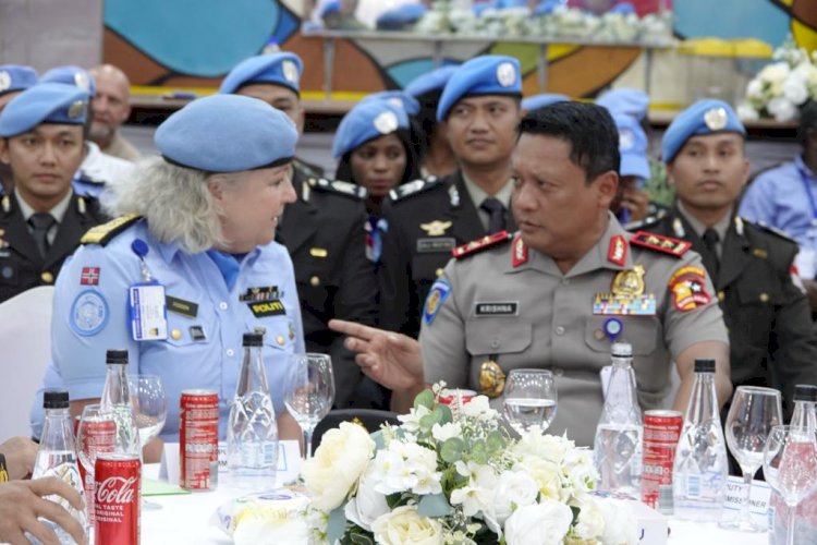 Beri Kontribusi Nyata Misi Perdamaian, UNMISS Beri Penghargaan Personel Polri