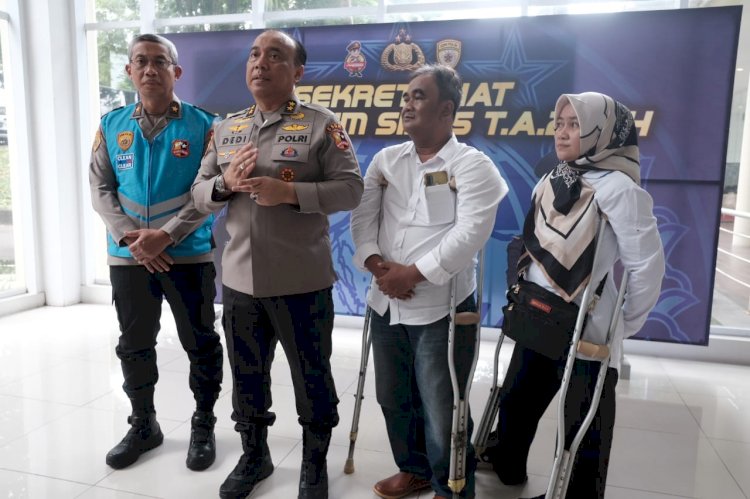 Dua Dari Tiga Difabel Lolos Tes Tingkat Akhir SIPSS Polri