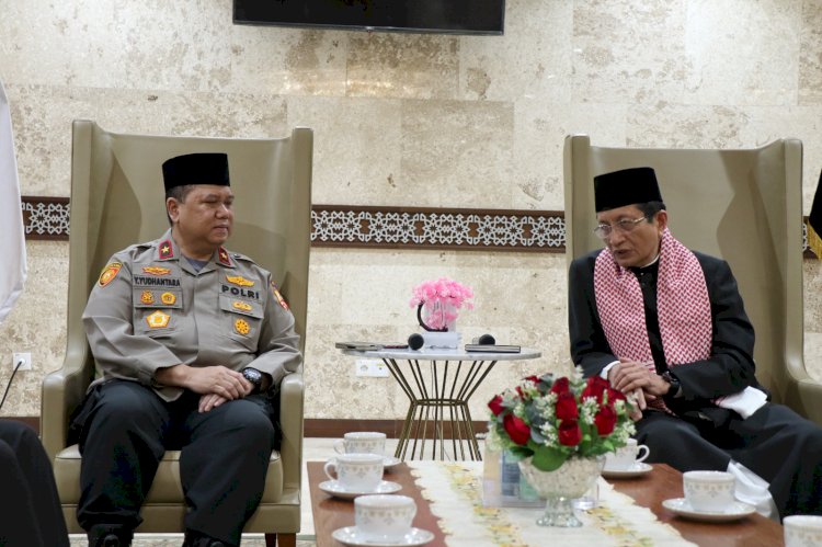 Ditemui Tim Ops NCS Polri, KH Nasaruddin Umar: Masjid Istiqlal Jadi Jembatan Pemersatu Bangsa