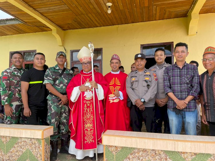 Rangkaian Trihari Suci, Polres Mabar Terjunkan 131 Personil Untuk Mengamankan 62 Gereja