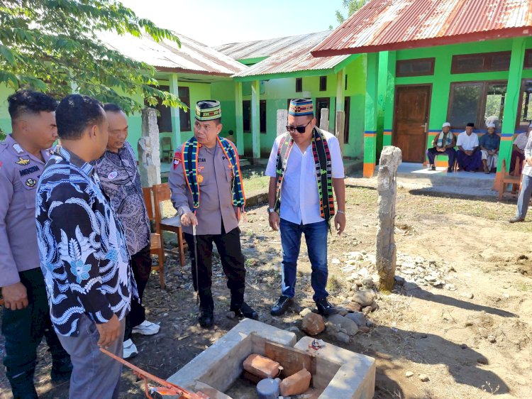 Atasi Krisis Air Bersih, Kapolres Mabar Dampingi Forum Pemuda NTT Resmikan Sumur Bor di Desa Siru