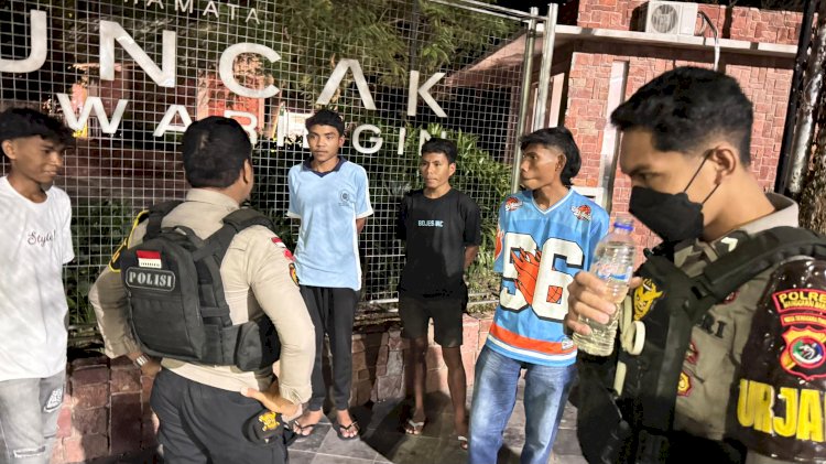Berikan Rasa Aman, Polres Mabar Gelar Patroli Dialogis di Kota Labuan Bajo