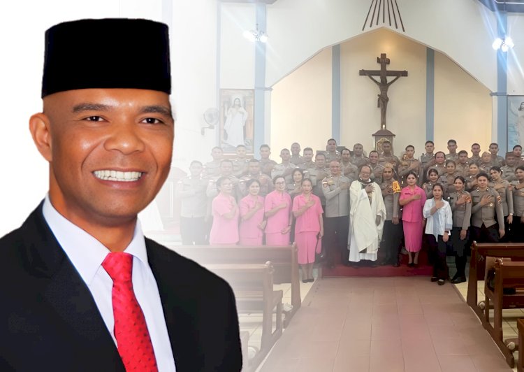 Tampil Memukau, Kelompok Koor Polres Manggarai Barat Mendapatkan Apresiasi Dari Masyarakat