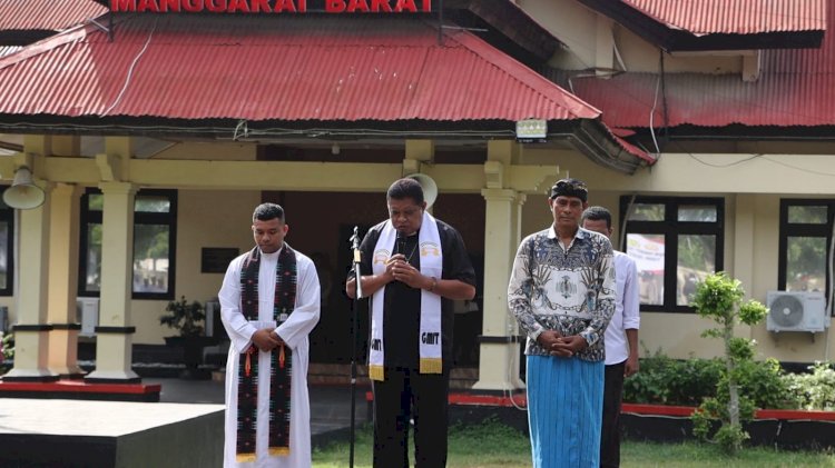 TNI-Polri dan Pemda Mabar Gelar Doa Bersama Untuk Korban KM. Putri Sakinah di Labuan Bajo