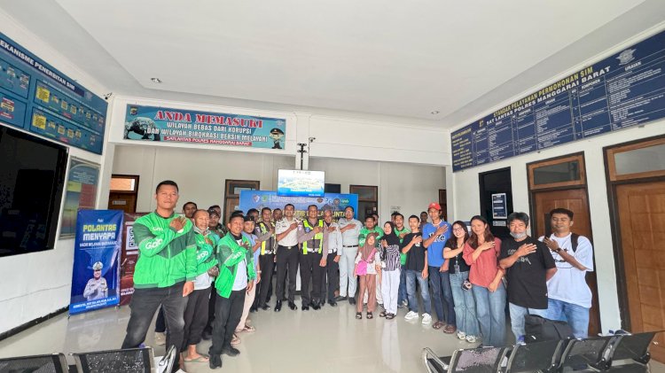 Jelang Ops Ketupat, Polisi Gandeng Instansi Terkait Sosialisasi Tertib Lalin di Labuan Bajo