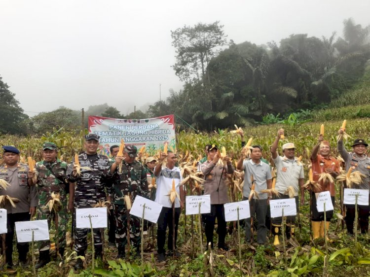 ‎Menanam Harap di Golo Damu: Langkah Nyata Polres Mabar Kawal Kedaulatan Pangan