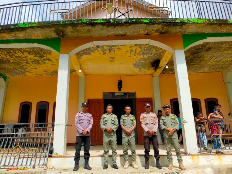 Jaga Kedamaian Masa Pra Paskah, Polres Manggarai Barat Amankan Ibadah Rabu Abu di Sejumlah Gereja
