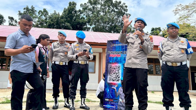 Transformasi Pengawasan: Propam Ajak Siswa Kawal Profesionalisme Polri Melalui Aplikasi Barcode