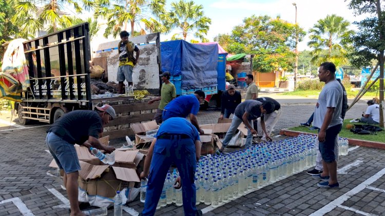 Sat Polairud Polres Mabar Gagalkan Penyelundupan 1,7 Ton Minyak Tanah ke Bima