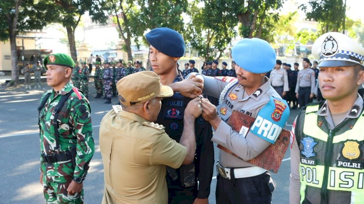 Amankan Paskah 2026, Bupati Manggarai Barat Pimpin Apel Operasi Semana Santa Turangga