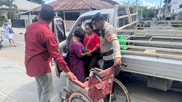 Sosok IPDA Thomas Ola Payi: Ketulusan di Balik Seragam Saat Jumat Agung di Labuan Bajo