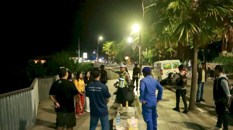 Amankan Malam Menjelang May Day, Polres Manggarai Barat Gelar Patroli Skala Besar di Labuan Bajo