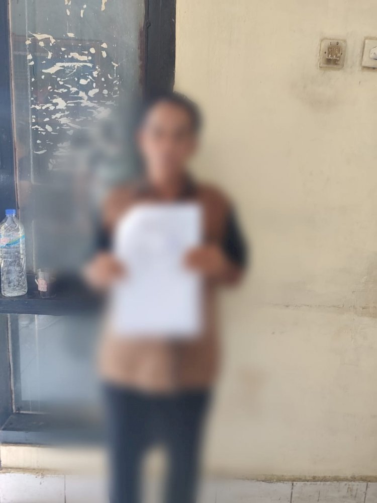 Polsek Lembor Gerak Cepat: Karyawan Honorer Terduga Pelaku Pencabulan Anak di Bawah Umur Resmi Ditahan