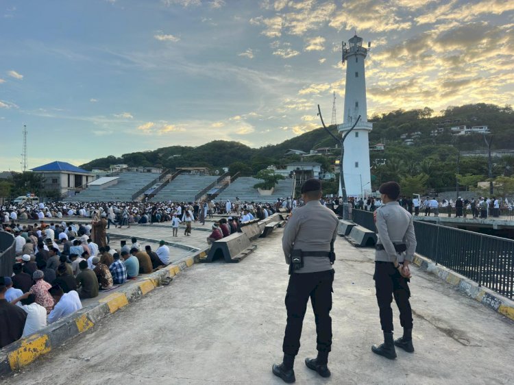 Jamin Kekhusyukan Iduladha di Labuan Bajo, Polres Manggarai Barat Terjunkan Ratusan Personel