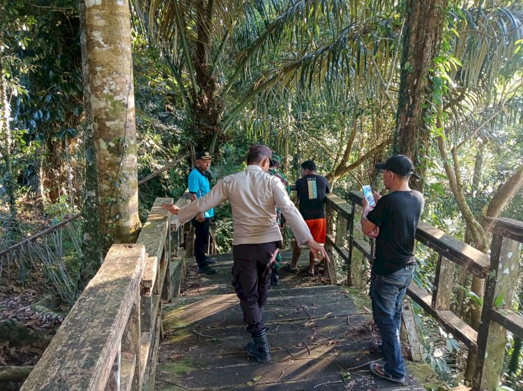 Jamin 'Safety Tourism', Tim Gabungan TNI-Polri dan Pemcam Boleng Tutup Sementara Wisata Sano Limbung
