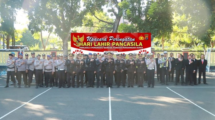 Peringati Hari Lahir Pancasila, Wakapolres Mabar Ajak Generasi Muda Hidupkan 'Living Ideology'
