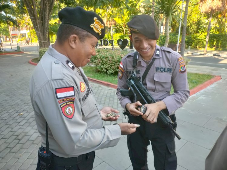 Kesiapsiagaan Sat Pamobvit Polres Mabar Jaga Objek Vital Labuan Bajo