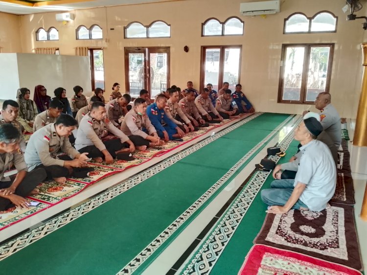 Indahnya Toleransi, Polres Manggarai Barat Gelar Binrohtal Serentak Lintas Agama