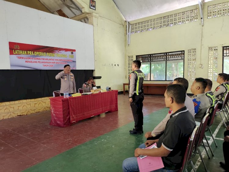 Kedepankan Pendekatan Humanis, Polres Manggarai Barat Siap Gelar Operasi Patuh Turangga 2026
