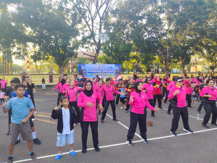 Tubuh Sehat, Pelayanan Hebat: Upaya Polres Mabar Jaga Kebugaran Fisik dan Mental Personel