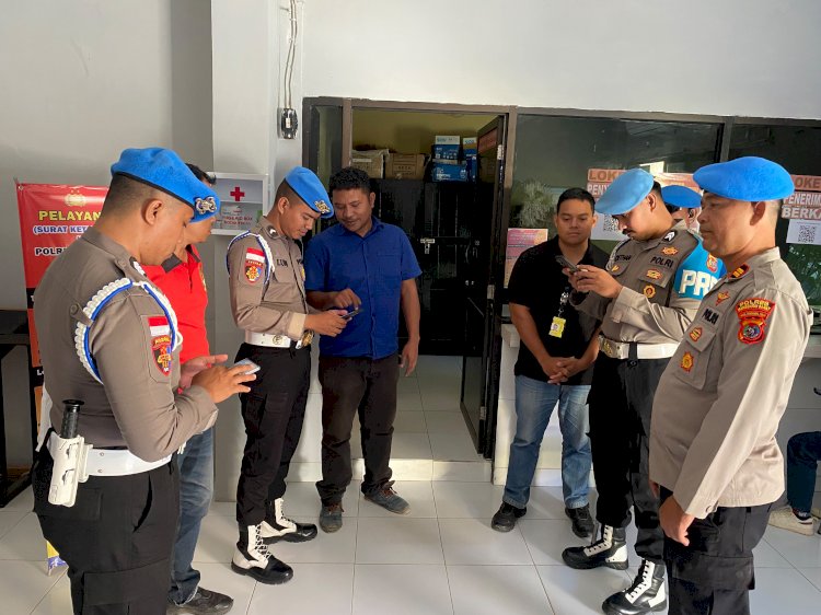 Sebelum Tertibkan Masyarakat, Polres Manggarai Barat Pastikan Internal Bebas Judi Online