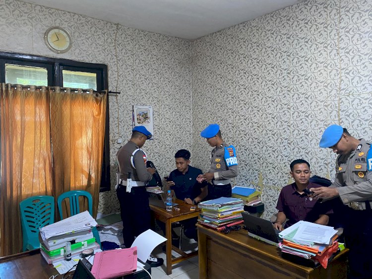 Sebelum Tertibkan Masyarakat, Polres Manggarai Barat Pastikan Internal Bebas Judi Online