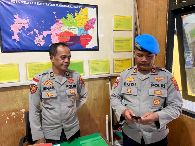 Sebelum Tertibkan Masyarakat, Polres Manggarai Barat Pastikan Internal Bebas Judi Online