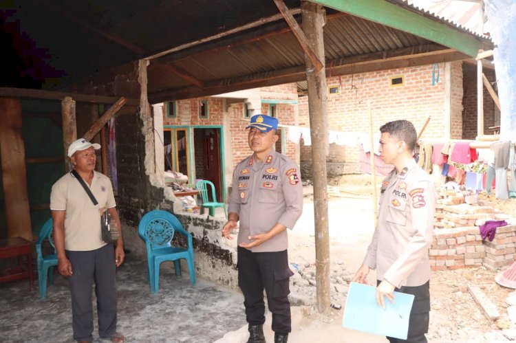 Tanggap Bencana Gempa Flores, Akpol Lemdiklat Polri Salurkan 2 Ton Beras dan Logistik di Manggarai Barat