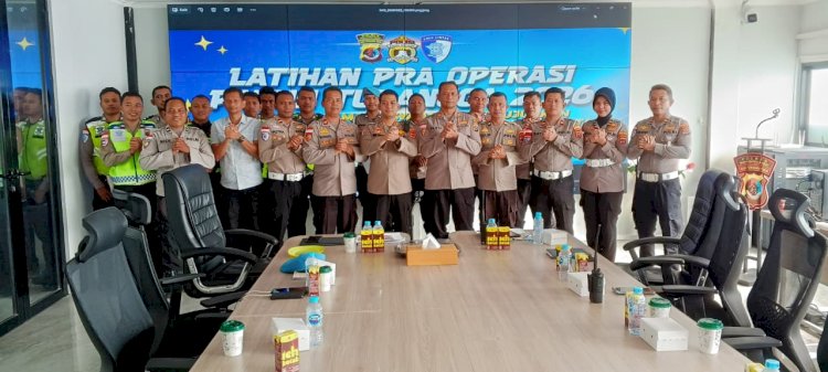 Matangkan Kesiapan Personel, Polres Manggarai Barat Gelar Latpra Ops Patuh Turangga 2026