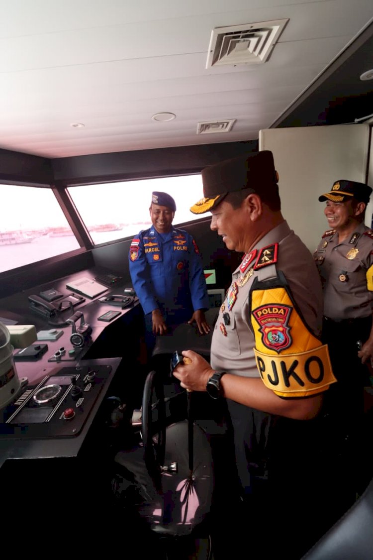 Kapolda NTT Tinjau Kapal Polisi di Labuan Bajo, Beri Perhatian kepada Personel Polairud