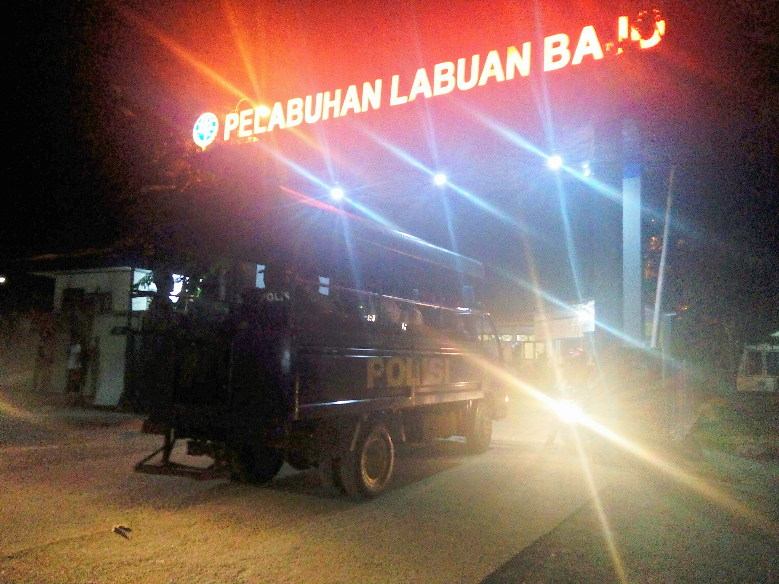 Personel Pores Mabar melaksanakan Giat Patroli Bersama TNI, POLAIR, POL PP dan DISHUB