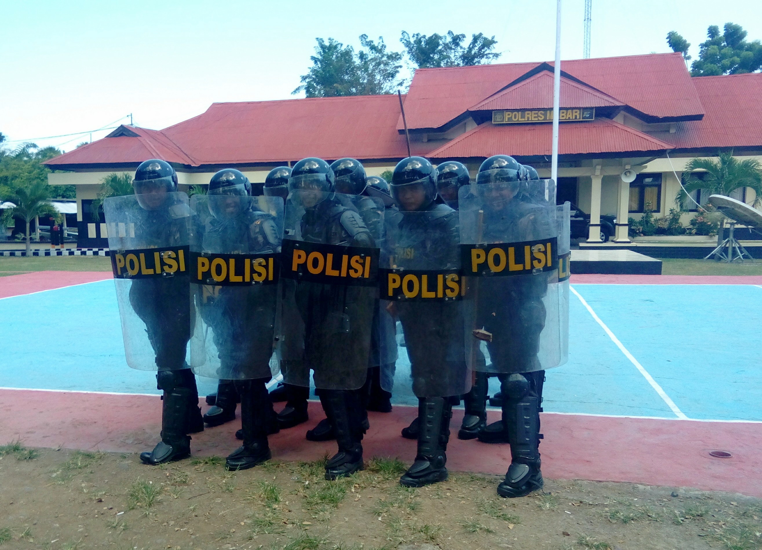 Baja Polres Mabar Dibekali Pengetahuan Tentang Dalmas