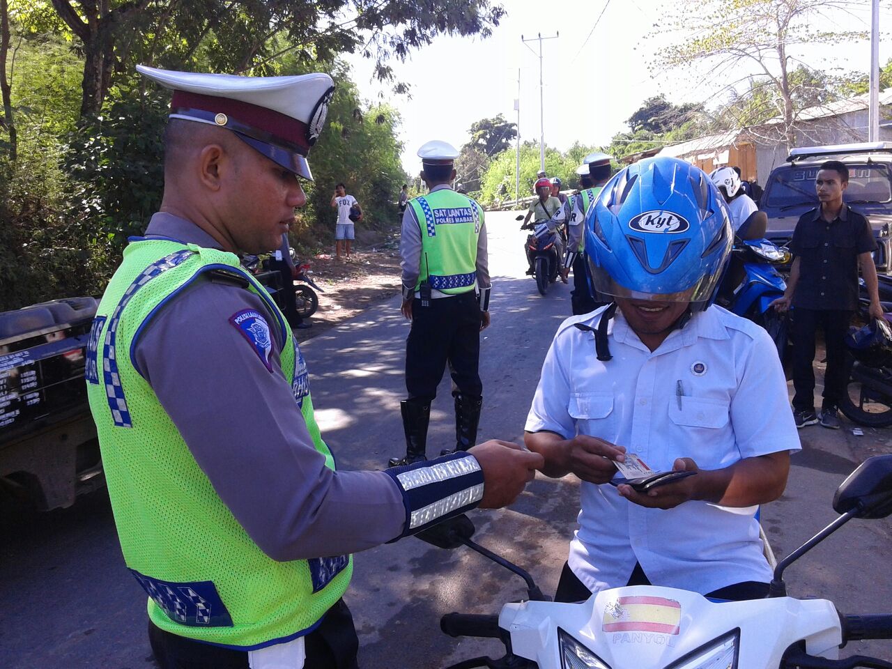 Sebanyak 14 Unit Ranmor R2 Terjaring Saat Operasi Patuh Turangga 2016 Oleh Sat Lantas Polres Mabar