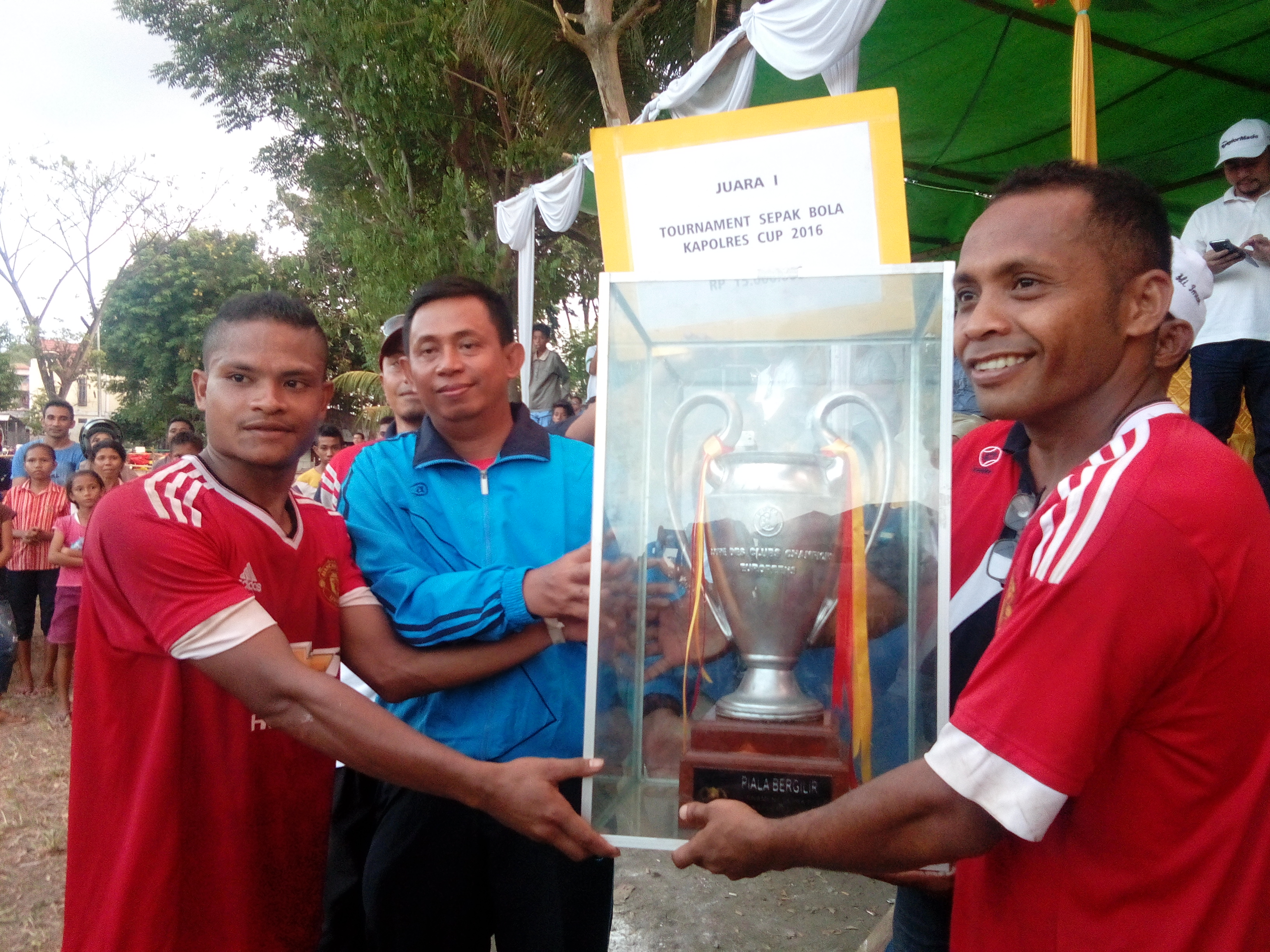 D'Loby Fc Juara Turnamen Sepak Bola Kapolres Cup 2016