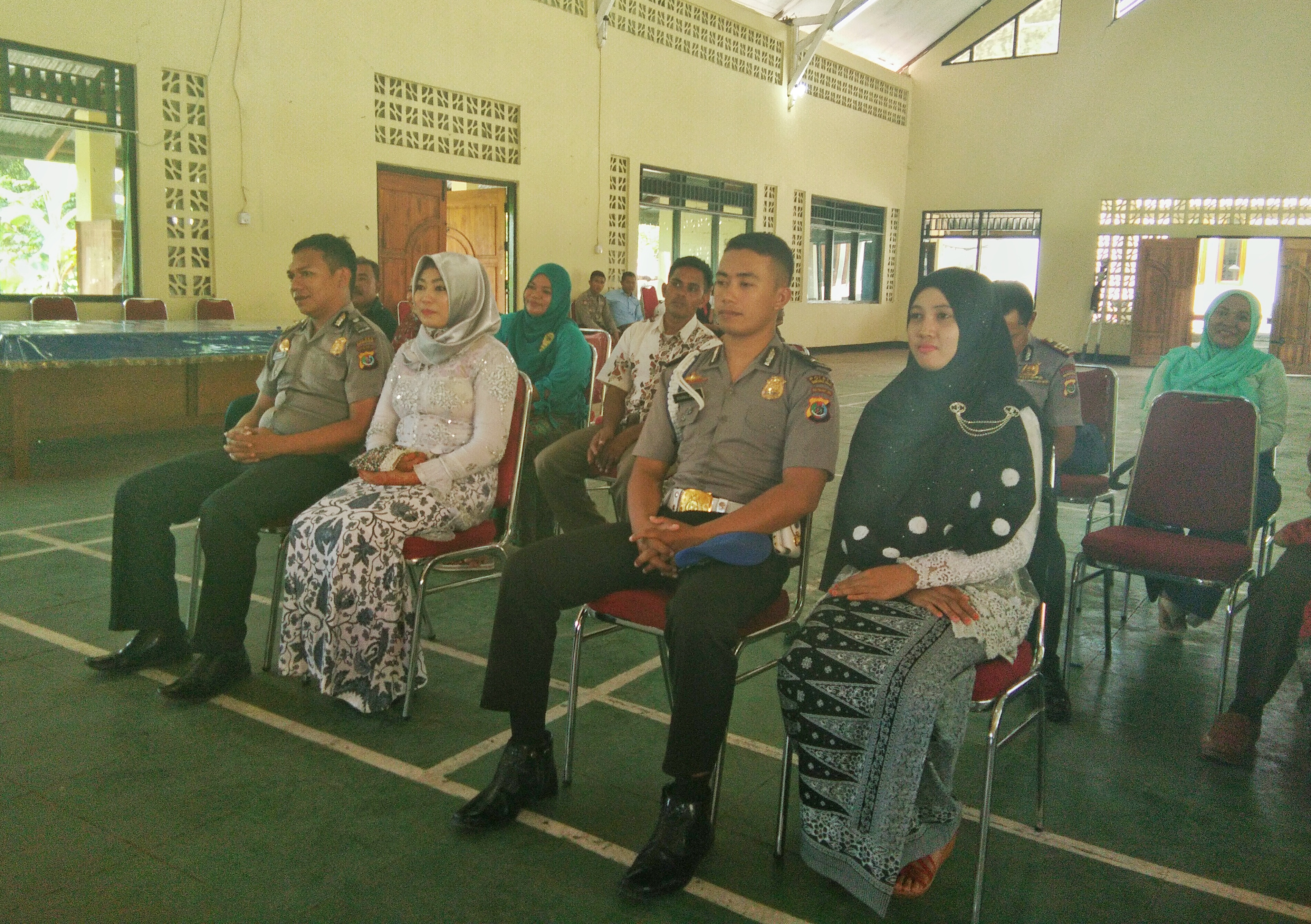 2 Pasangan Calon Suami Istri Personel Polres Mabar Mengikuti Sidang BP4