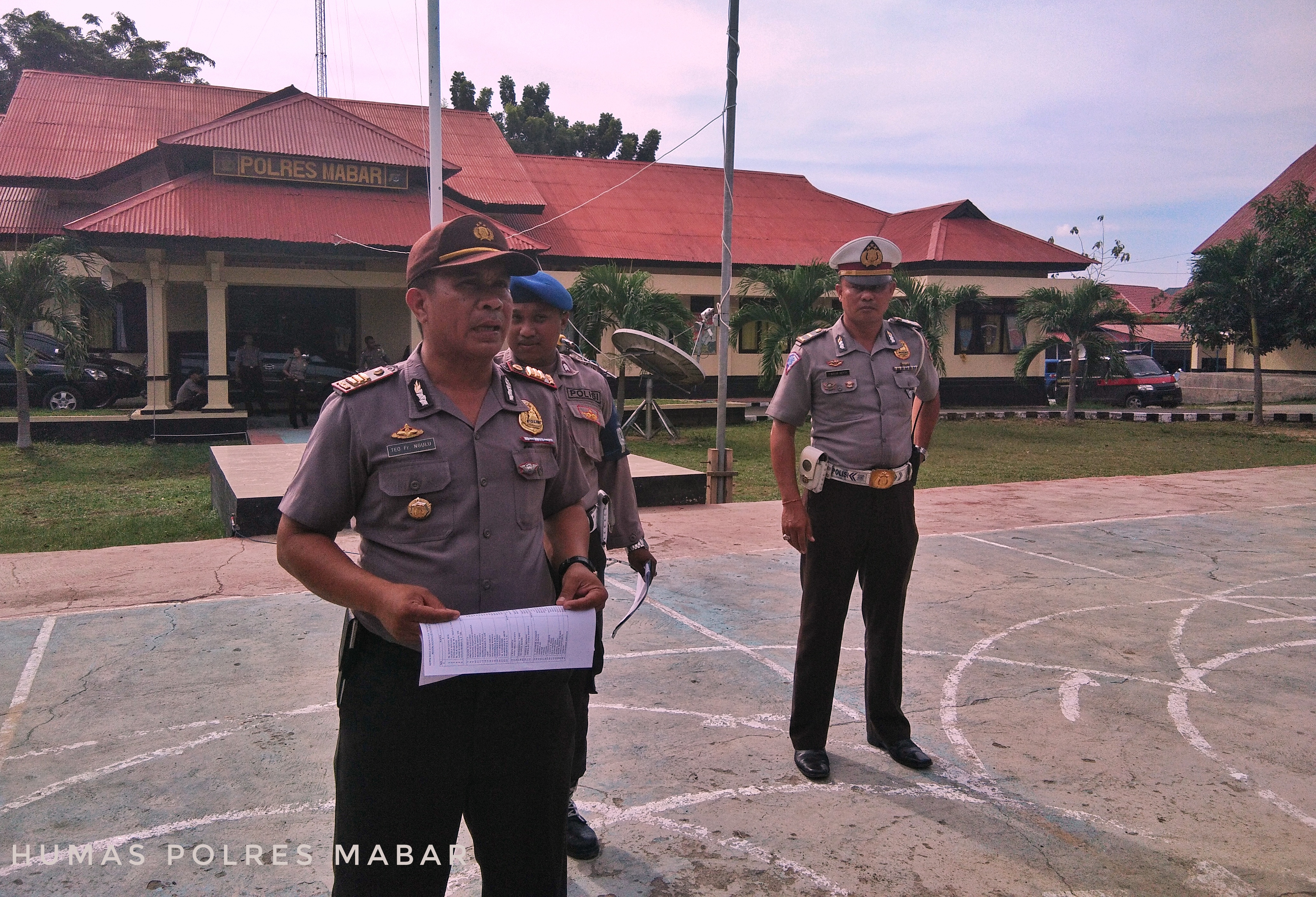 Apel persiapan Pam Kedatangan Jemaah Haji