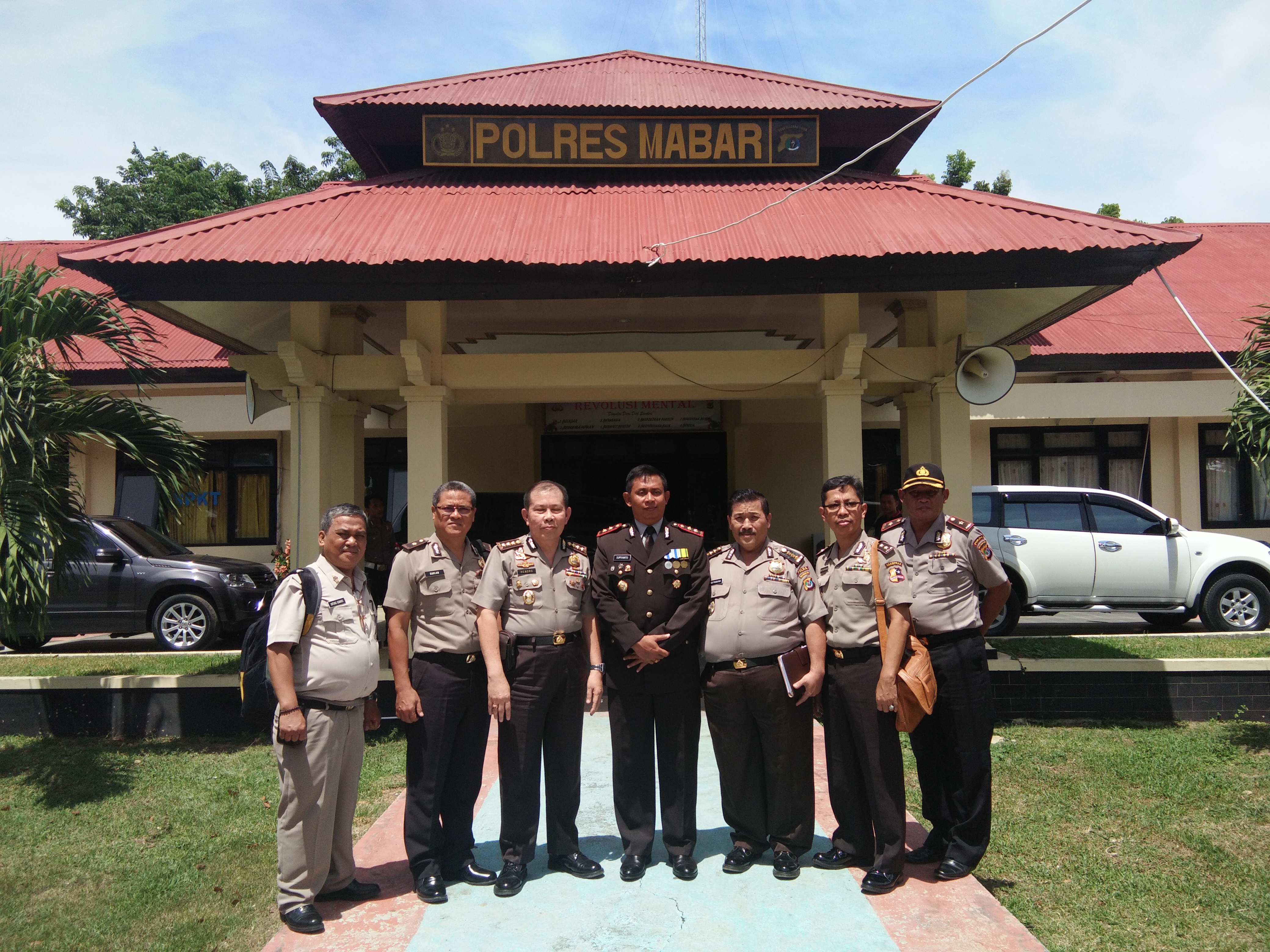 Polres Mabar Mendapat Kunjungan Dari Tim Supervisi Logistik Sarpras Mabes Polri