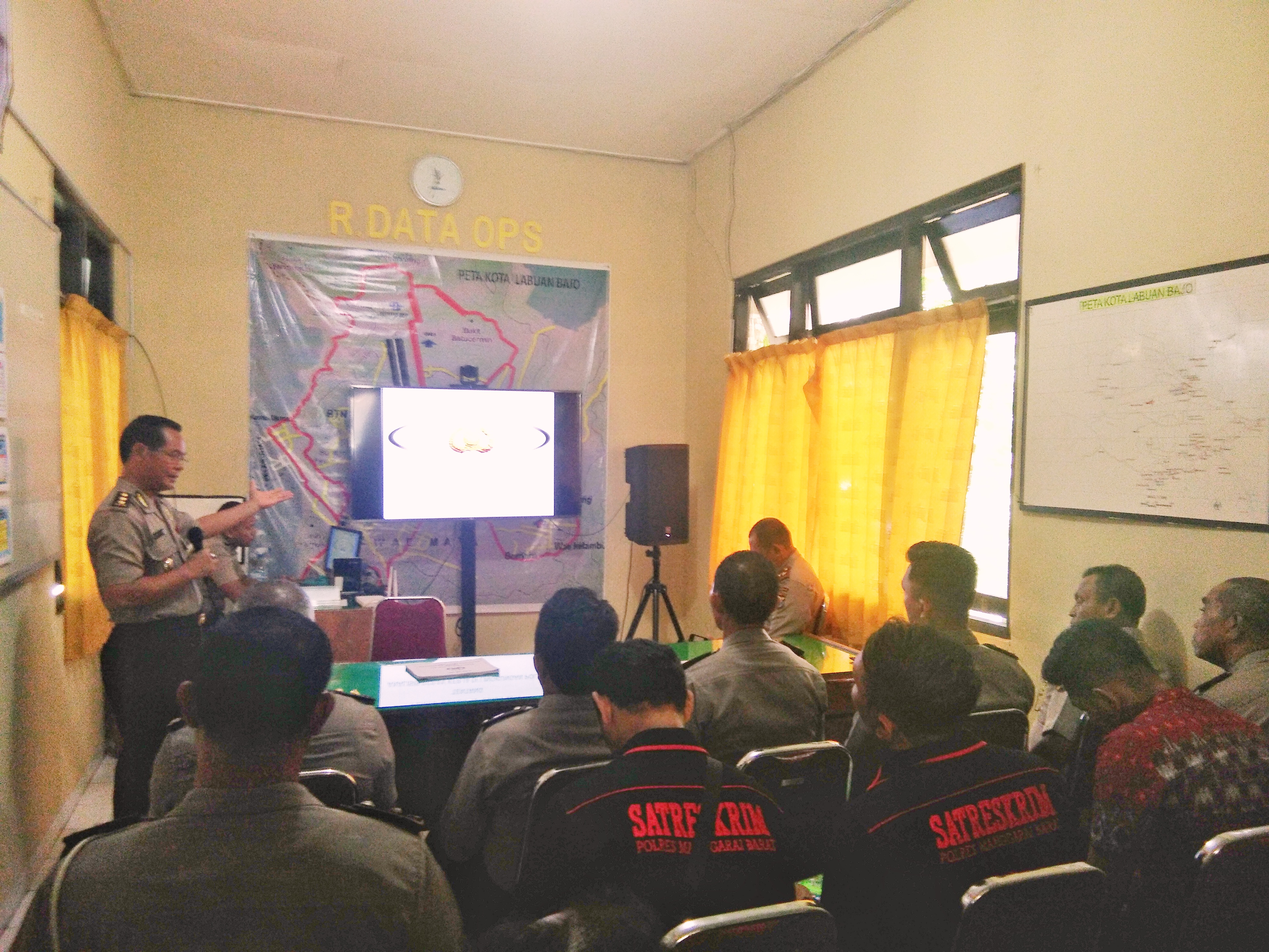 Tim Rorena Polda NTT Melaksanakan Supervisi Dan Sosialisasi Perkap 15 Tahun 2014 Di Polres Mabar