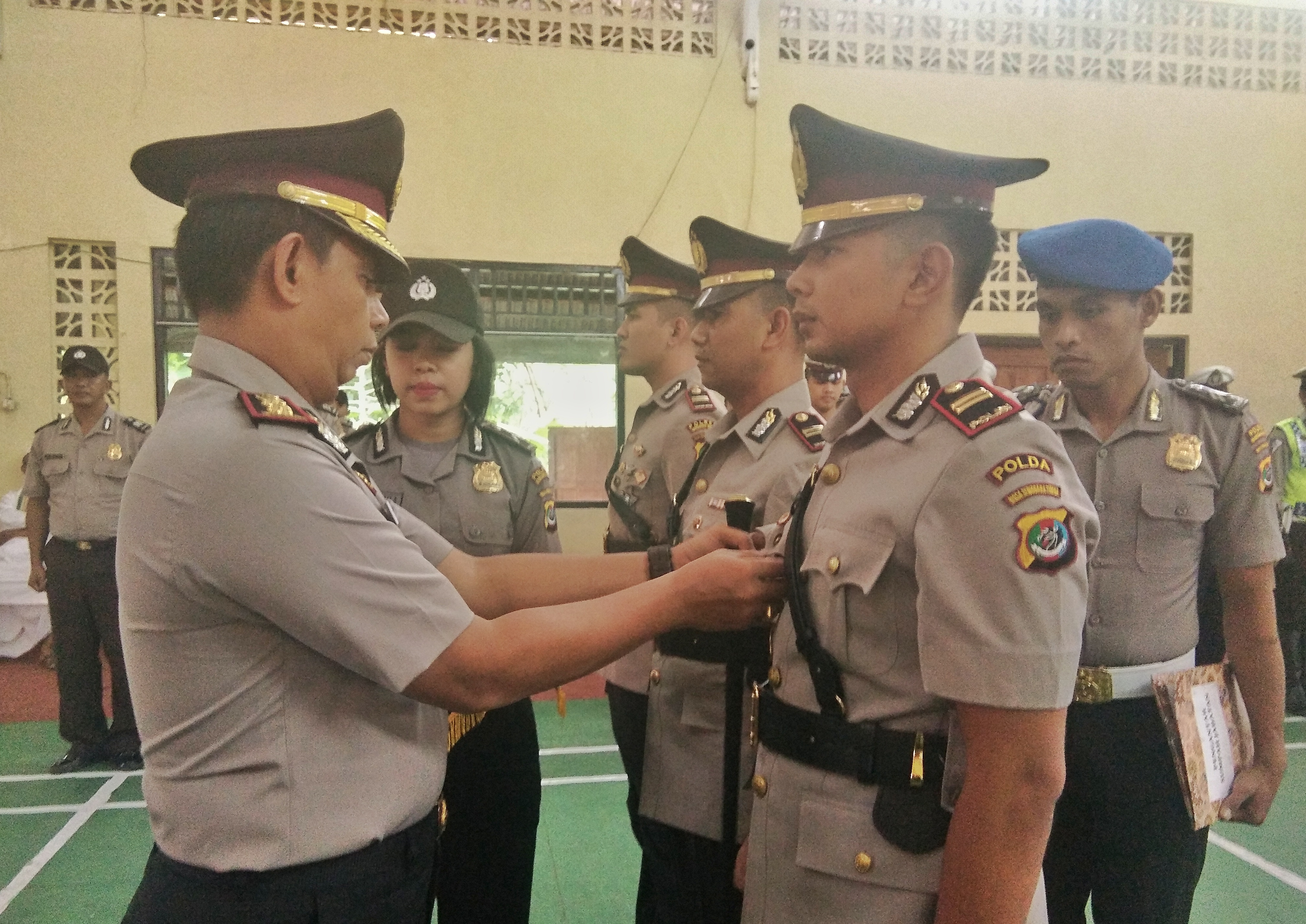 Kapolres Mabar Pimpin Sertijab Kasat Lantas Dan Kasat Narkoba